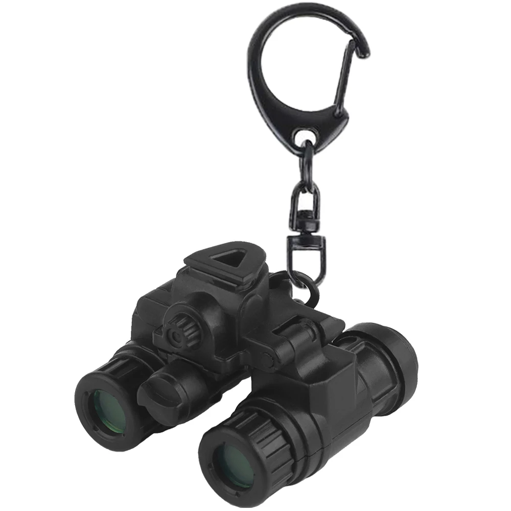 AN/PVS31 Binocular modelo de visión nocturna llavero de estilo táctico CS equipo de caza mochila llavero hombres regalo juguete decoración de coche