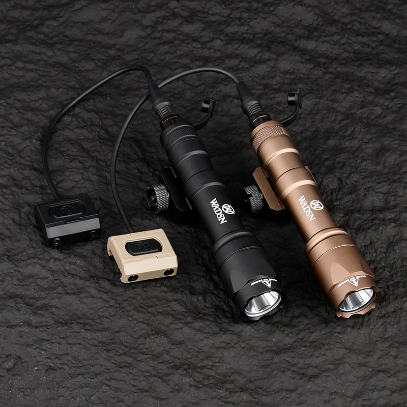 Cubo de linterna táctica SF, luz fuerte SF M300A/luz estroboscópica M600C, juego de cola de rata Mod Button, adecuado para M-LOK, KEYM00 - imagen 4