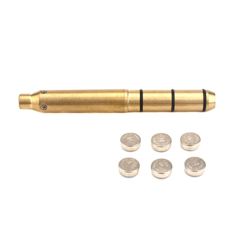 Mira táctica de calibre láser, 38spl Cal Red, mira de Zeroing para pistolas y Rifle - imagen 3