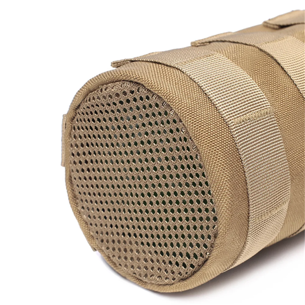 Riñonera Molle para montañismo para hombres y mujeres, bolsa para botella de agua adjunta multifunción para deportes al aire libre - imagen 4