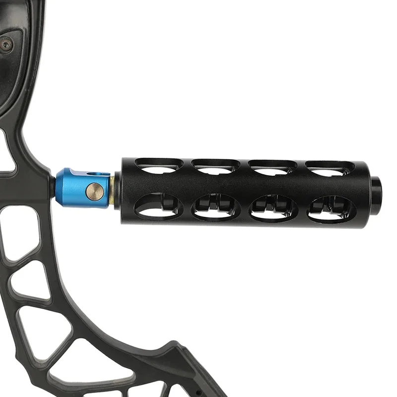 Adaptadores de amortiguador de tiro con arco, varilla estabilizadora de arco compuesto, ajuste de ángulo, aleación de aluminio, caza, tiro al aire libre - imagen 5