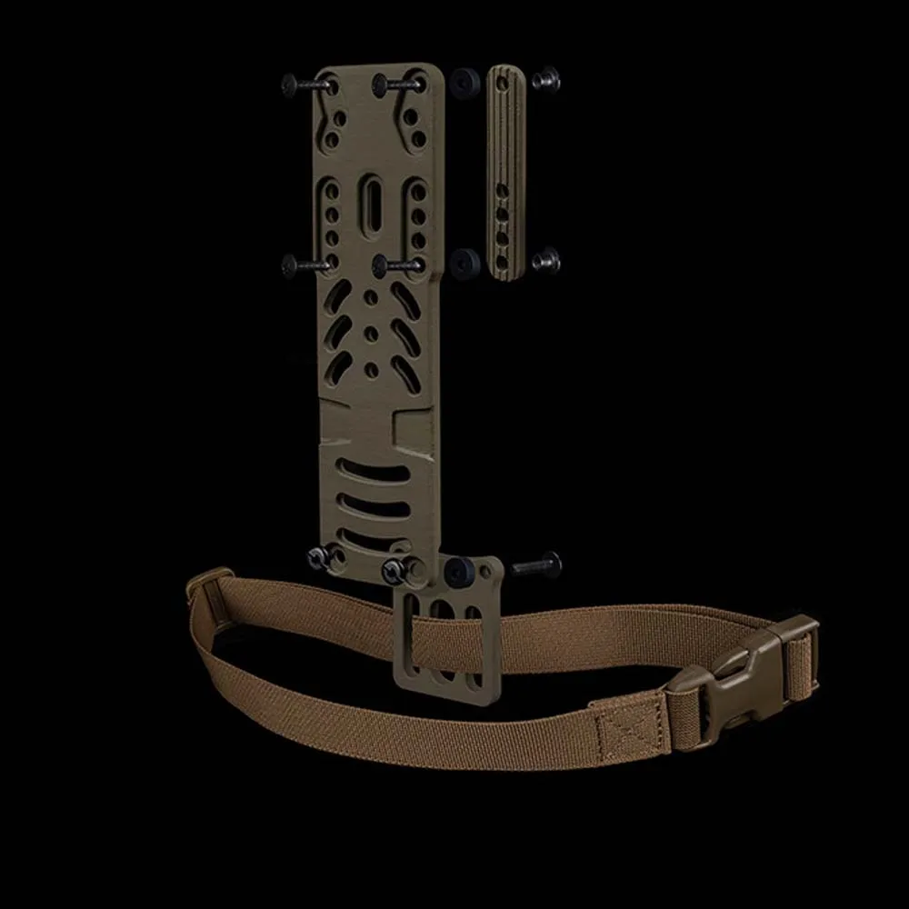 Adaptador de funda Modular para pistola táctica, pierna caída de segunda generación, plataforma de cinturón de liberación rápida con ángulo de altura/inclinación - imagen 5