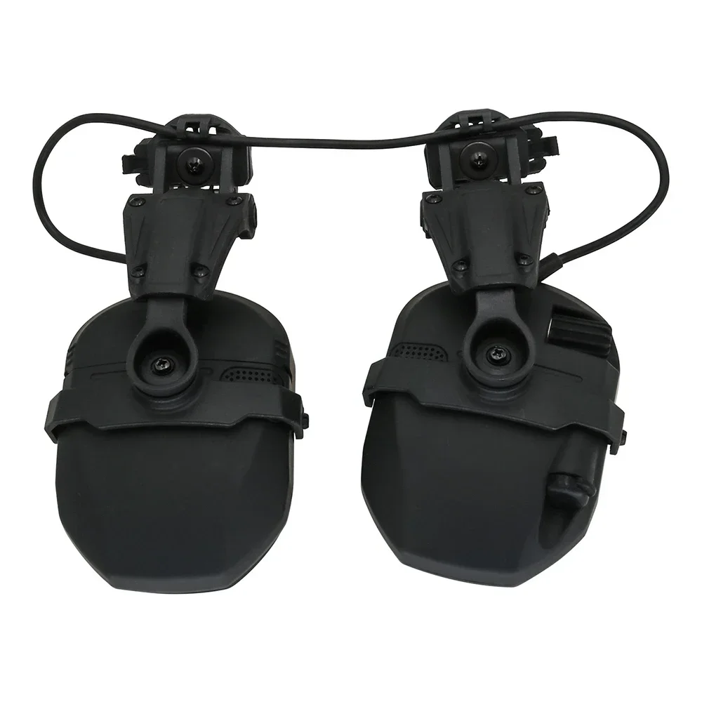 Soporte de auriculares táctico, adaptador de riel de arco para Walkerrazor, orejeras electrónicas delgadas, protección auditiva, auriculares de caza y tiro - imagen 5