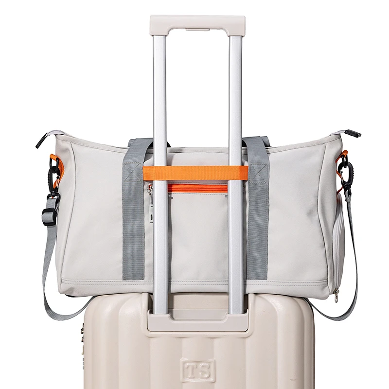 Bolso deportivo para Fitness, gimnasio, Yoga, con paquete de zapatos, senderismo al aire libre, Camping, escalada, almacenamiento de equipaje, bolso cruzado, lona de viaje para hombres - imagen 5