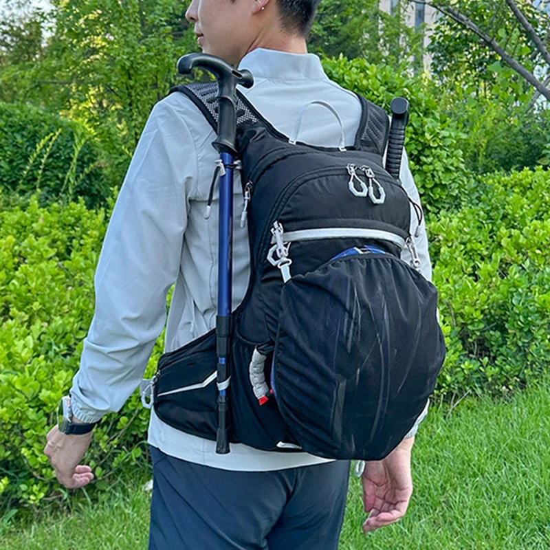 Bolsa de agua para hidratación para deportes al aire libre, mochila ultraligera para vejiga, mochila para ciclismo, correr, montañismo, senderismo, casco para bicicleta - imagen 3