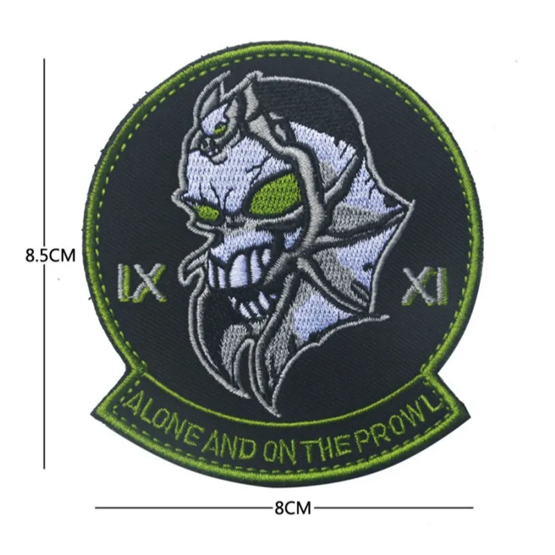 Insignia bordada para chaquetas, mochila, brazalete táctico de moral, bolsa militar para exteriores, accesorios, parches DIY para ropa, novedad - imagen 3