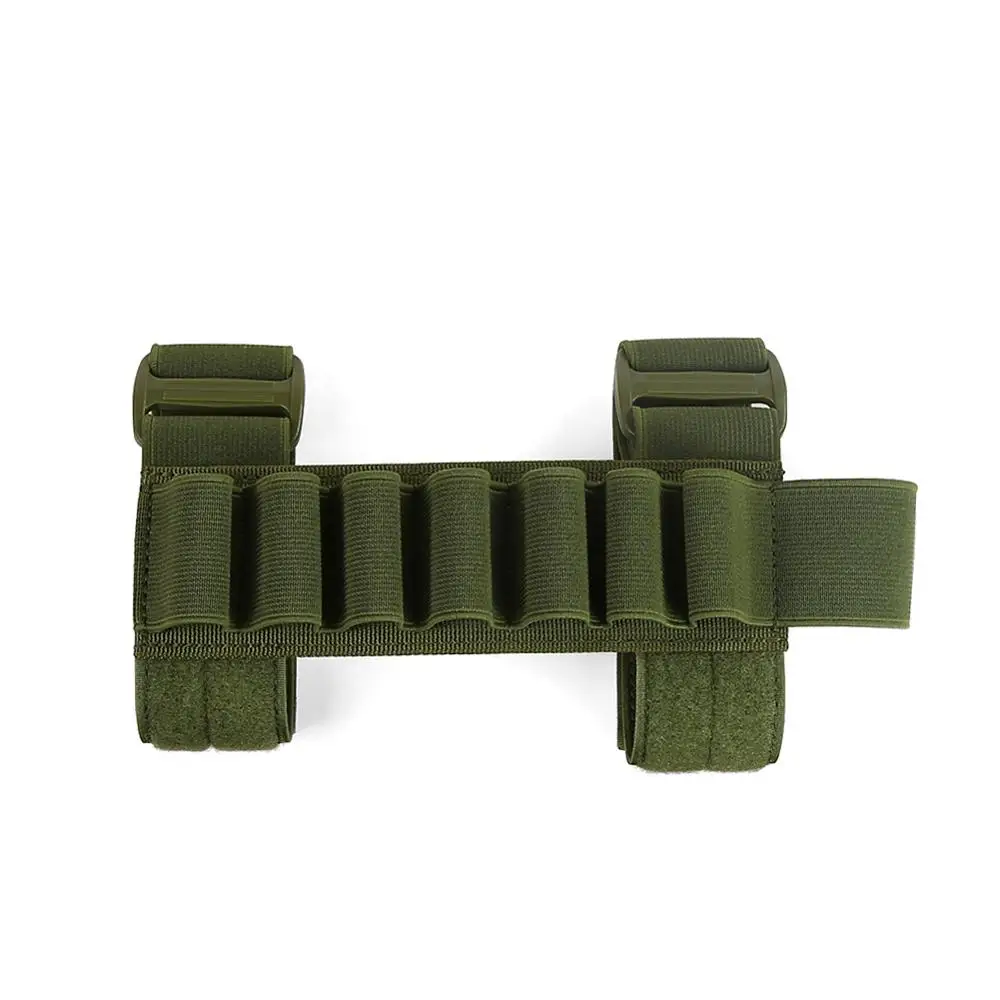 Botonadura de escopeta táctica, soporte de carcasa de caza, portador de munición, bolsa de cartucho duradero, calibre 7, 5, redondo, 12 - imagen 2