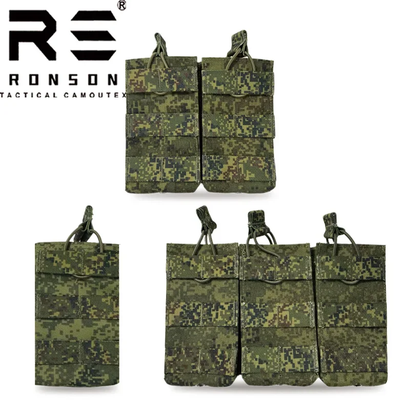 Riñonera táctica de camuflaje para hombre, pequeña, verde, ruso, EMR, Rodesia - imagen 3
