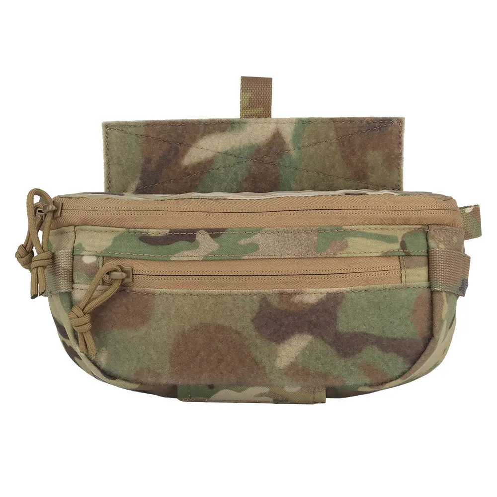 Bolsa de suspensión táctica, paquete colgante Abdominal compacto, bolso de hombro de liberación rápida, integra chaleco, portador de placa Airsoft - imagen 3