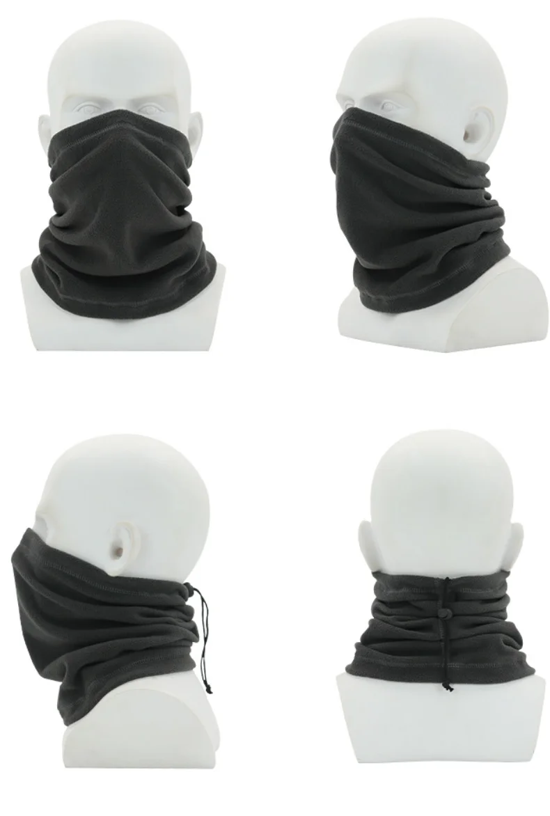 Vkbo ruso invierno cálido, a prueba de viento y ola fría máscara de bufanda de lana espesa - imagen 2