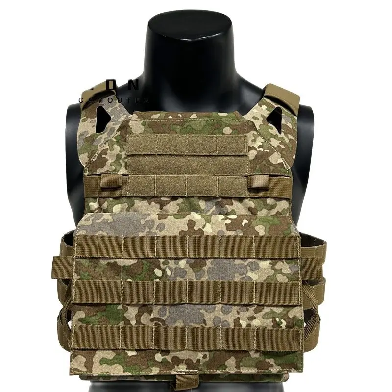 Chaleco táctico jpc2.0, equipo de protección extraíble, placa de bolsa con cremallera, ropa interior de camuflaje ucraniano de camuflaje de punto alemán - imagen 2