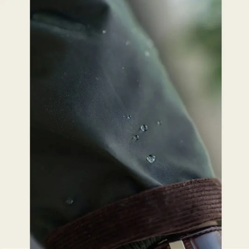 Chaqueta de algodón 100% para hombre, abrigo cálido con capucha, resistente al desgaste, verde, para acampar, pescar, cazar al aire libre - imagen 4