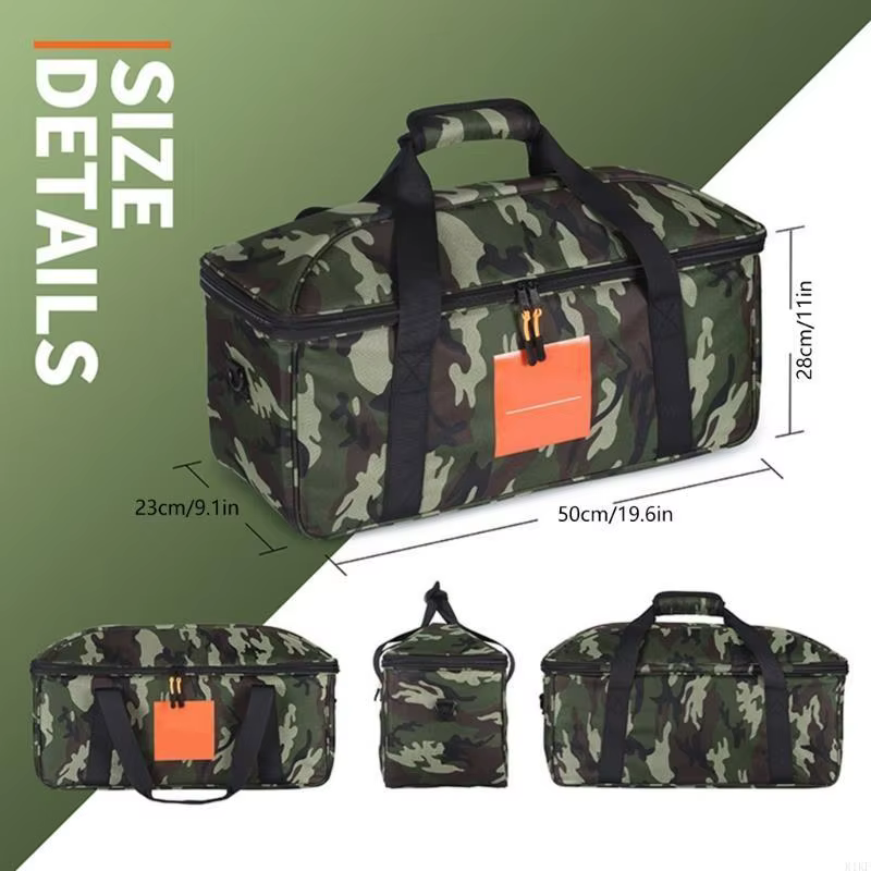 Bolsa táctica camuflaje con correa para altavoz portátil - imagen 4