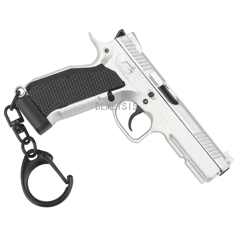 Mini llavero táctico con forma de pistola, modelo 92G, decoraciones para llaves portátiles, llavero desmontable para escalada y senderismo, juguetes de tendencia, regalo - imagen 5