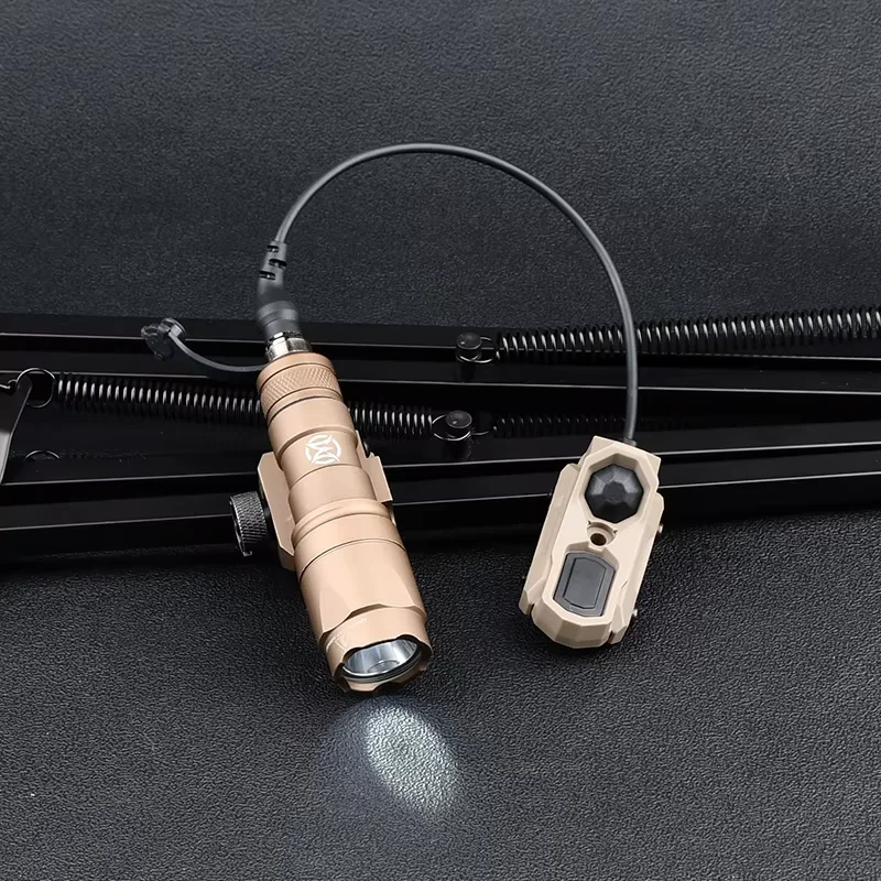 WADSN Surefir M600 M600C linterna táctica Airsoft caza arma MINI luz de explorador Axon interruptor de doble función PicatinnyRail - imagen 5
