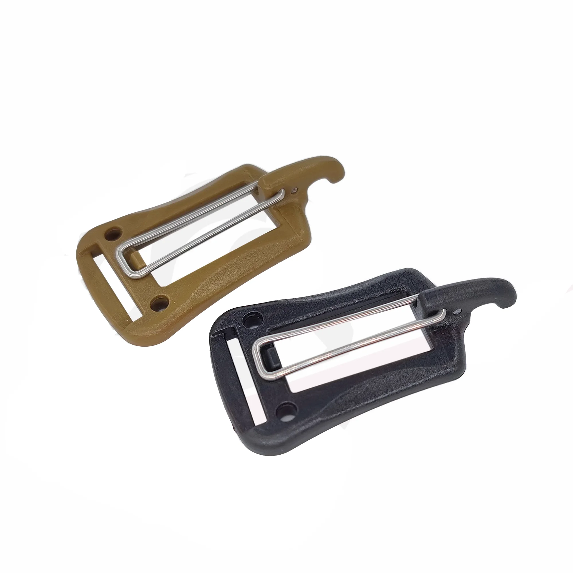 Abrazadera de tubo de agua de 5 piezas/10 piezas, cuerda elástica, hebilla de acero de plástico, hebilla táctica para colgar en el pecho con cuerda - imagen 4