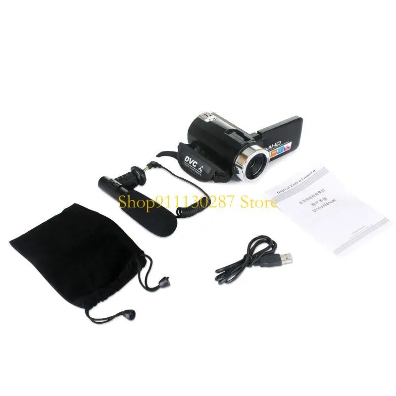 J1HC Videocámara profesional 24 Cámara vídeo digital Zoom digital 18x Visión nocturna - imagen 2