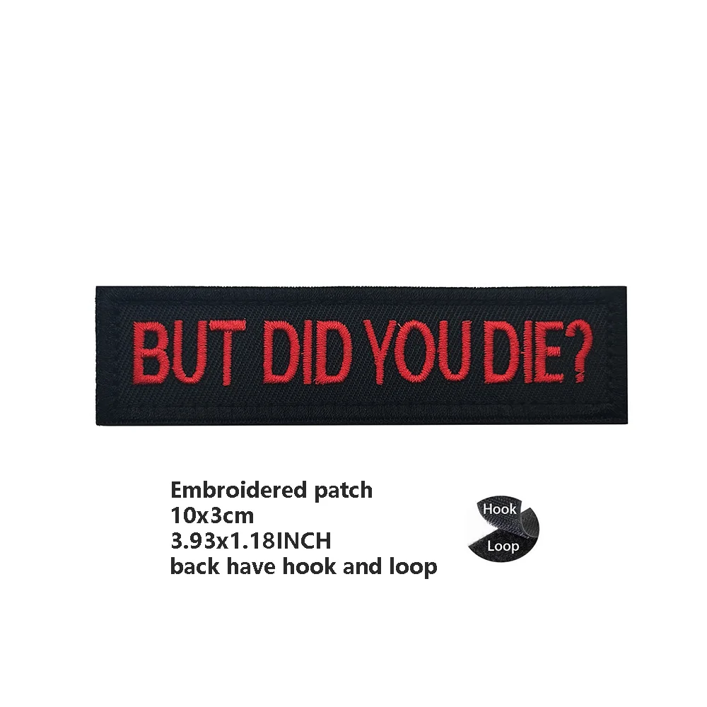 Accesorios para bolsos al aire libre, insignia con bordado del alfabeto inglés, mamá, dije que era muy especial, parches de mochila con personalidad para ropa - imagen 4