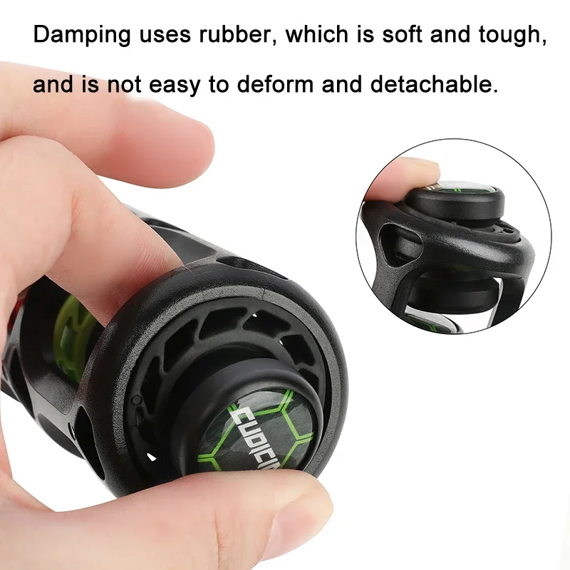 Tiro con arco 4 "6" estabilizador de arco compuesto absorbente de goma de plástico arco equilibrio vibración arco caza tiro al aire libre Acc - imagen 3