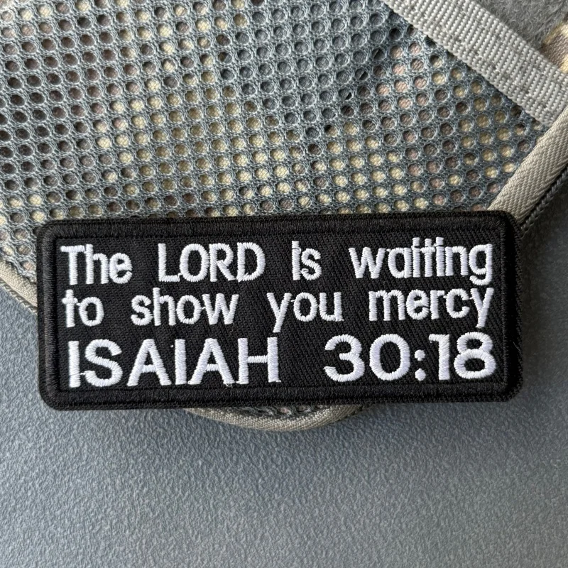 Parche táctico bordado Saiah con velcro para mochila y equipo - imagen 3