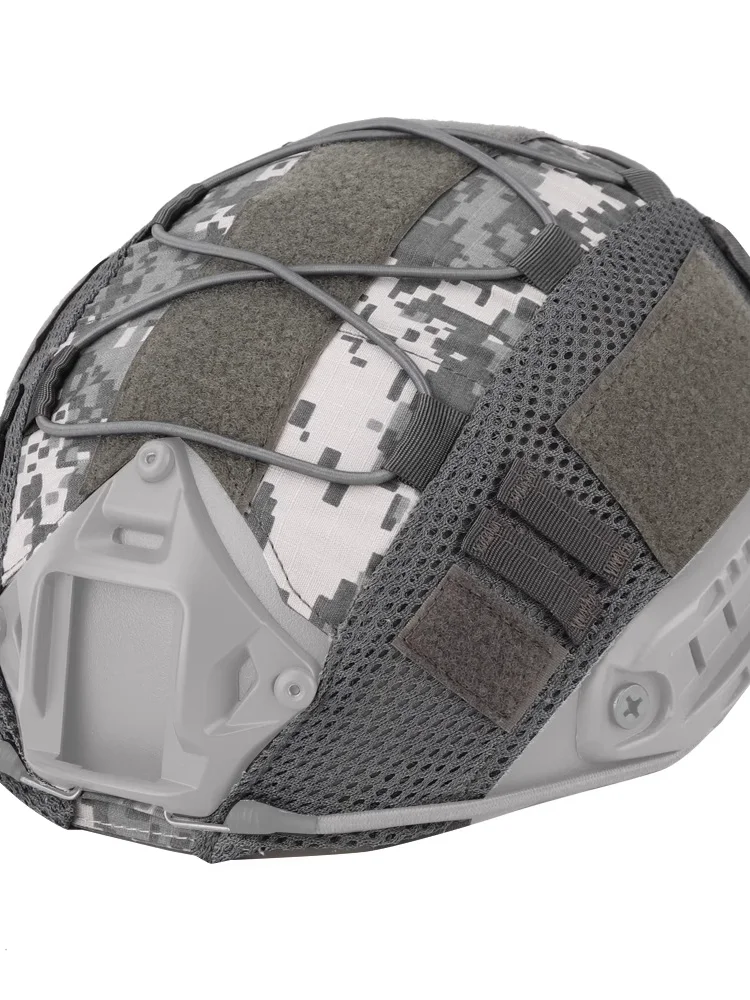 Tela para casco táctico, casco de conducción al aire libre, cubierta de camuflaje de campo CS - imagen 5