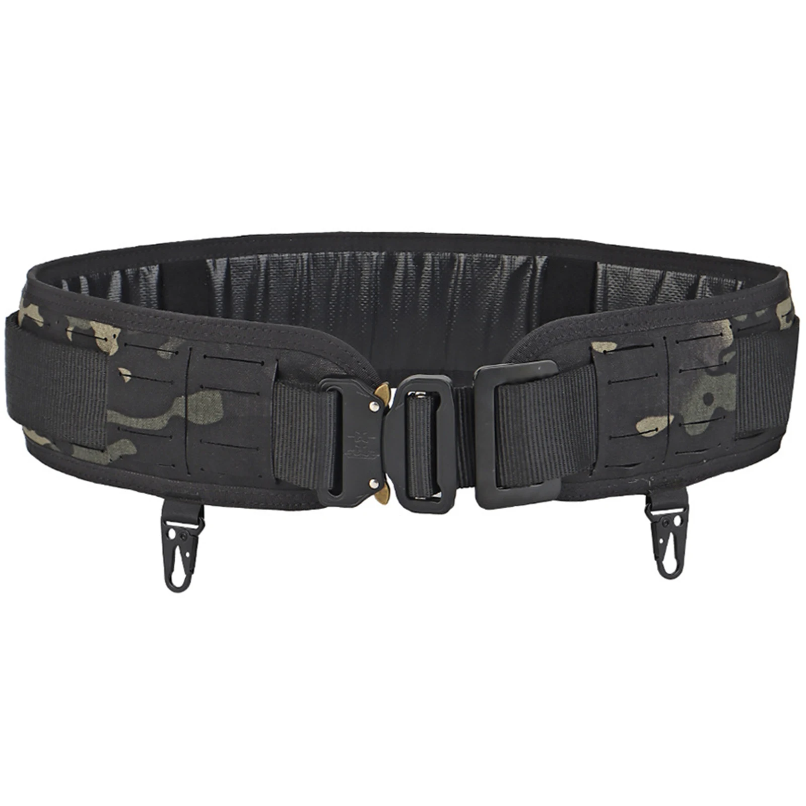 UNIONTAC Duty Belt Cinturón de batalla táctico Cinturón de aparejo modular Molle ajustable de liberación rápida hecho de nailon 1000D - imagen 2