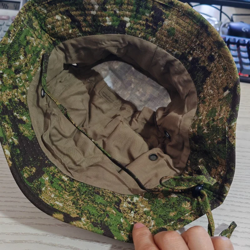 Green Zone sombrero pescador camuflaje ajustable protección solar - imagen 3