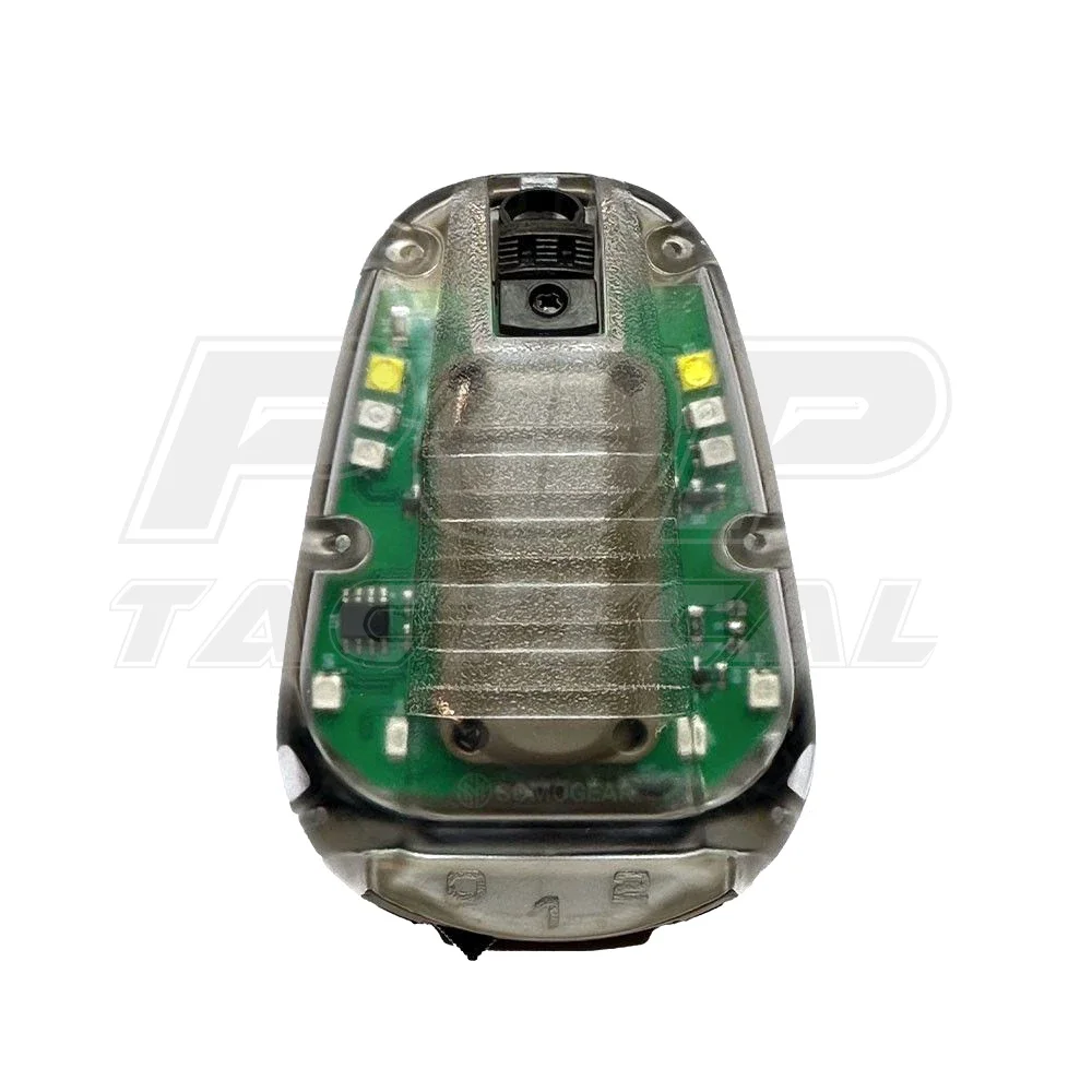 Casco con luz para Airsoft, accesorio deportivo resistente al agua IP67, señal de seguridad de supervivencia al aire libre, color azul, verde, rojo, IR estroboscópico, HEL STAR 6 GEN3 - imagen 3