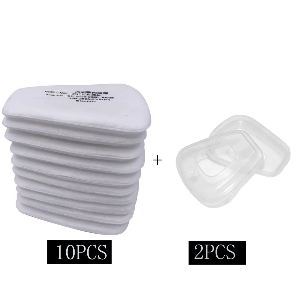 3M Filtros 5N11 para mascarillas 6200 7502 6800 algodón - imagen 5