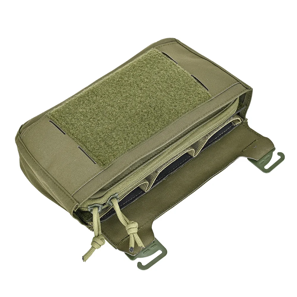 DOPE solapa frontal Triple revista insertar Kangroo bolsa doble pila riñonera Abdominal FCPC V5 FCSK portador de placa chaleco de caza - imagen 4