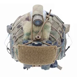 Casco Táctico de Caza con Visión Nocturna, Soporte para Batería, Estuche para Batería NVG, Bolsa Fija