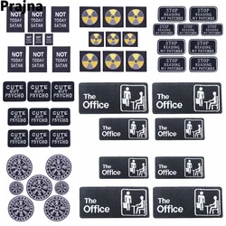 Prajna parches bordados punk – 10 uds para ropa o equipamiento