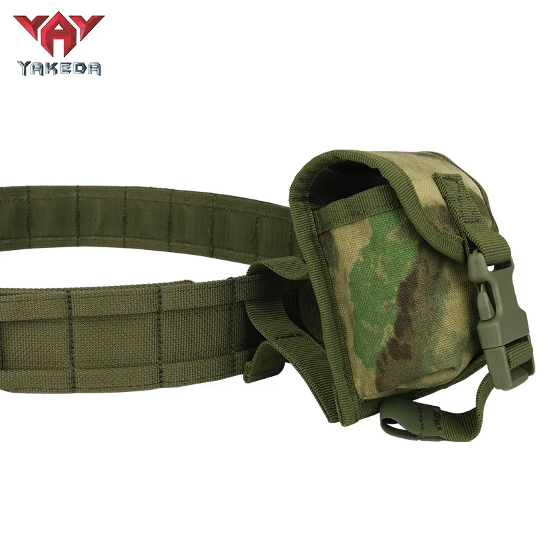 Yakeda-cinturón táctico de poliéster para adiestramiento al aire libre, bolsa CP Mag, accesorios de caza, cinturón táctico - imagen 5