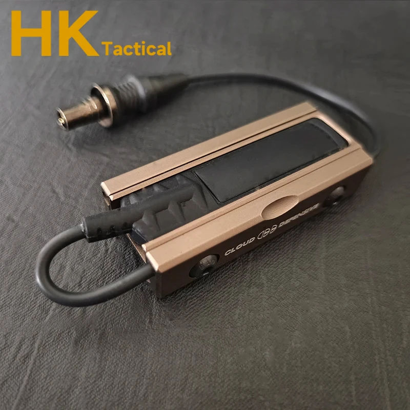 Tácticas PEQ15 A2 láser M600 M300 luz de explorador linterna ST07 cinta remota interruptor de almohadilla de presión 20MM accesorios de placas de montaje en riel - imagen 4