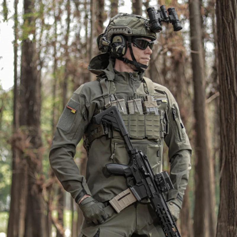 Emersongear Mosasaur Chaqueta táctica airsoft elástica ergonómica - imagen 5