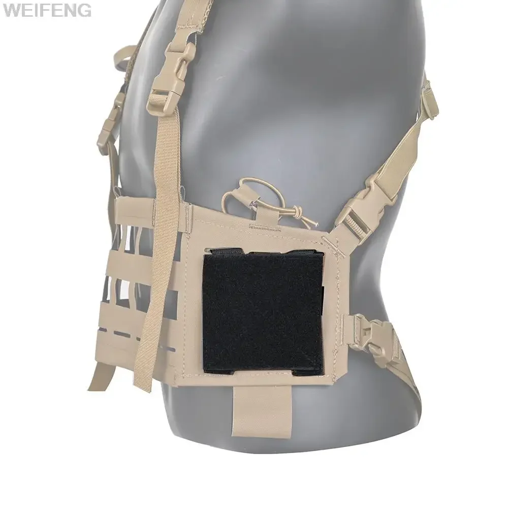 Panel de bucle de parche de identificación Modular Molle táctico, convertidor de gancho y bucle, Panel adaptador de cinta para parche DIY, insignia, chaleco, equipo