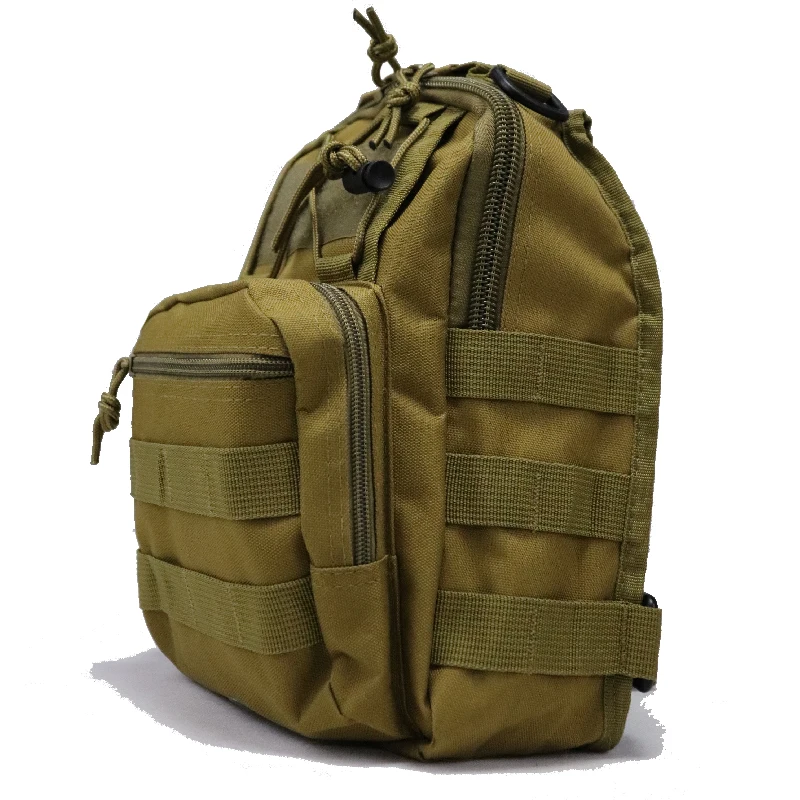 Bolsa táctica militar Molle, bolsa deportiva de viaje para senderismo, bolsa cruzada inclinada, bolsa deportiva Oxford para senderismo y acampada, mochila de un hombro - imagen 5