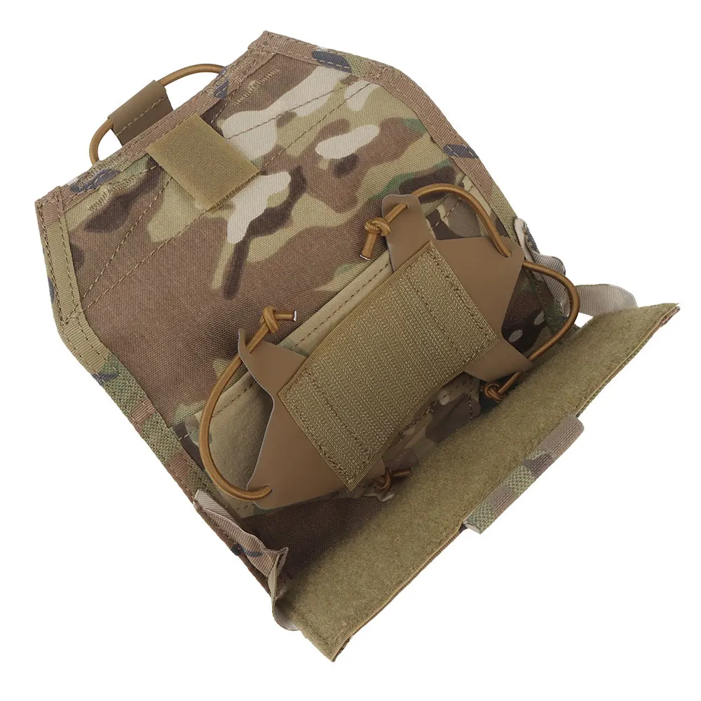 OPHIDIANTAC Tablero de navegación plegable funda para teléfono móvil Funda universal para teléfono móvil banda elástica adecuada para chaleco al aire libre MOLLE - imagen 5