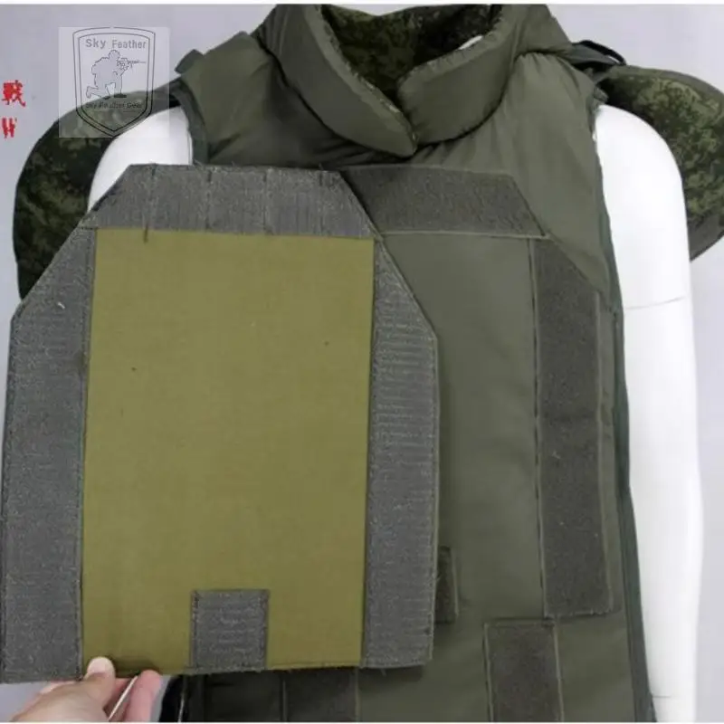 Almohadillas de cojín táctico, accesorios para chaleco de caza, placas amortiguadoras reguladas por clima para chaleco ruso 6b45 - imagen 3