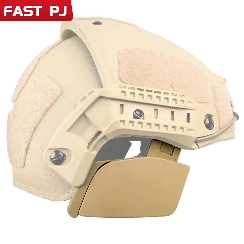 Casco con marco de aire, tablero de inserción de protección para los oídos a prueba de balas específico, accesorios de expansión para casco Nij Iiia - imagen 4