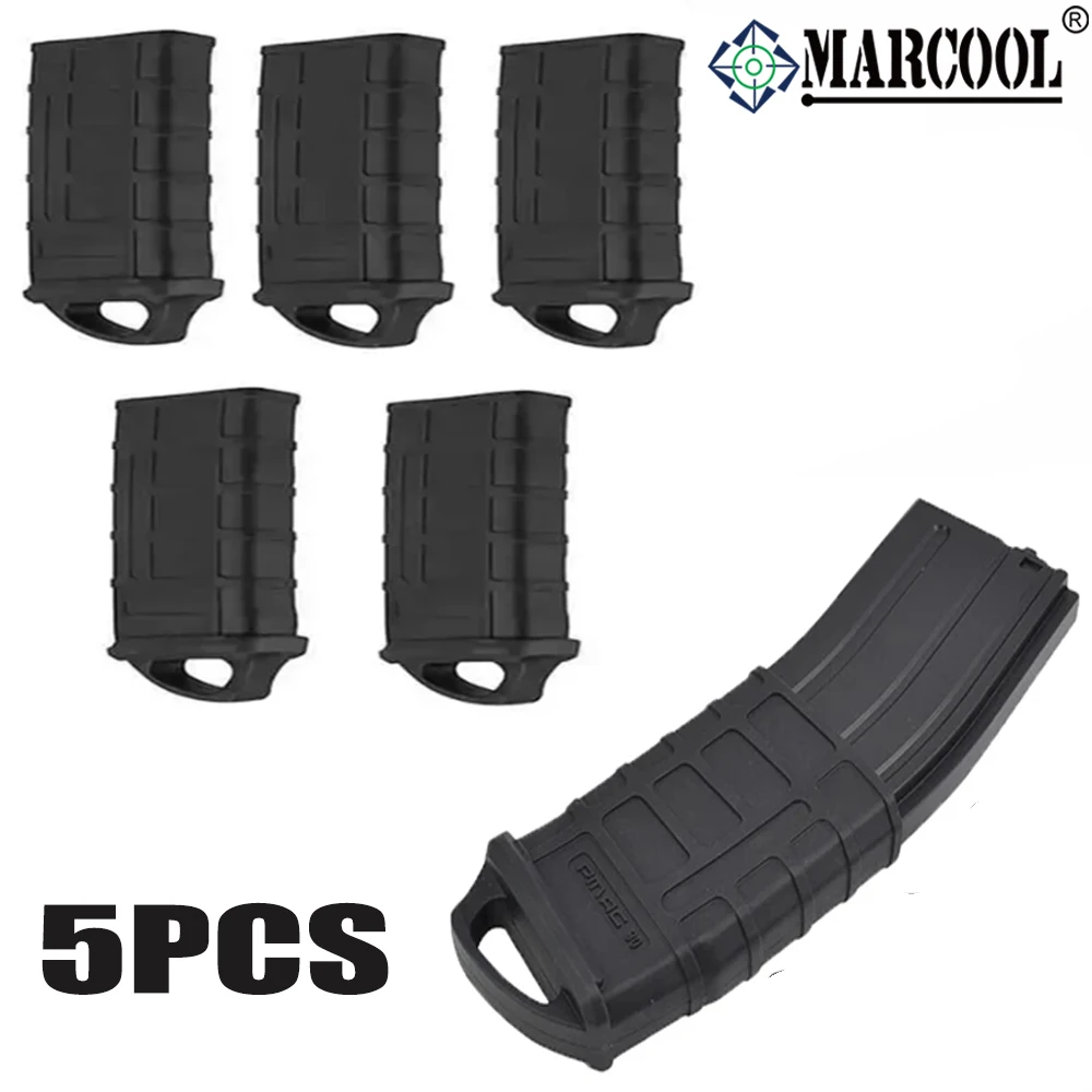 MARCOOL funda táctica de goma antideslizante para cargador PMAG