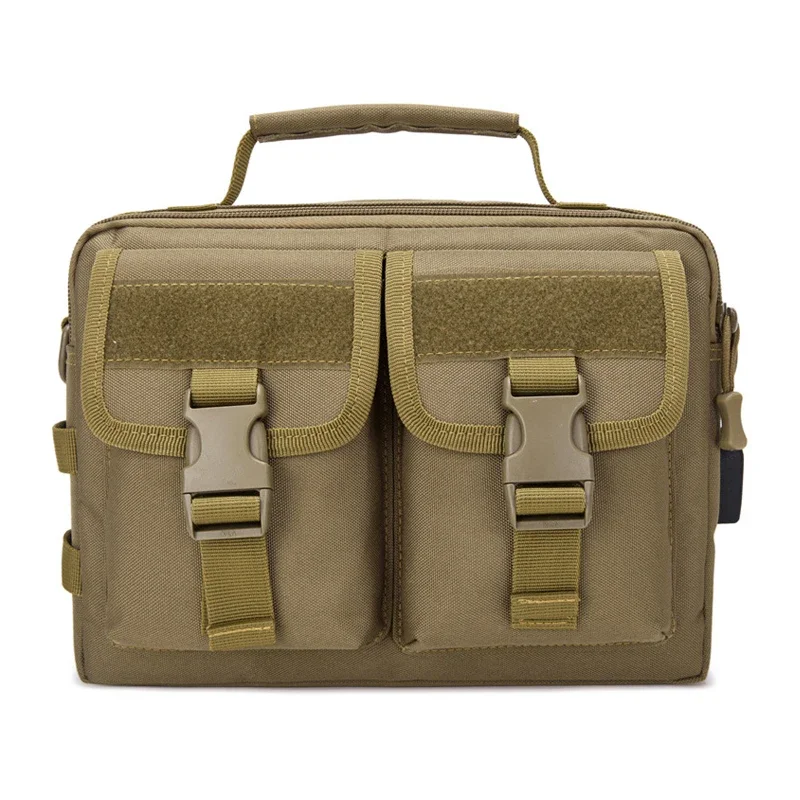 Mochila táctica de hombro para hombre, bolsa Molle Airsoft, adiestramiento de caza al aire libre, senderismo, Camping, bolso - imagen 2