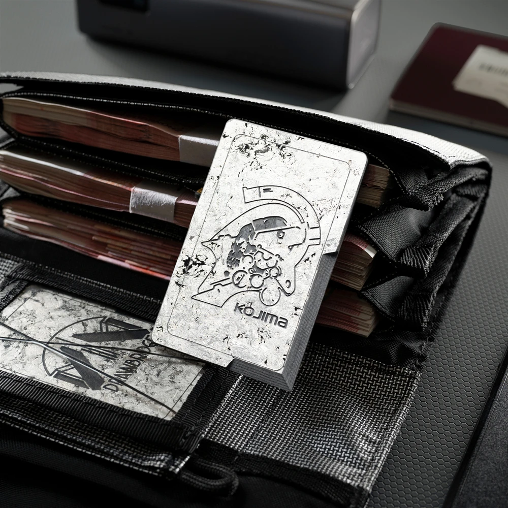 Death Stranding 2 parche de fibra de carbono Small Island Studio Magellan APAC DRAWBRIDGE contorno brazalete táctico para decoración de ropa - imagen 4