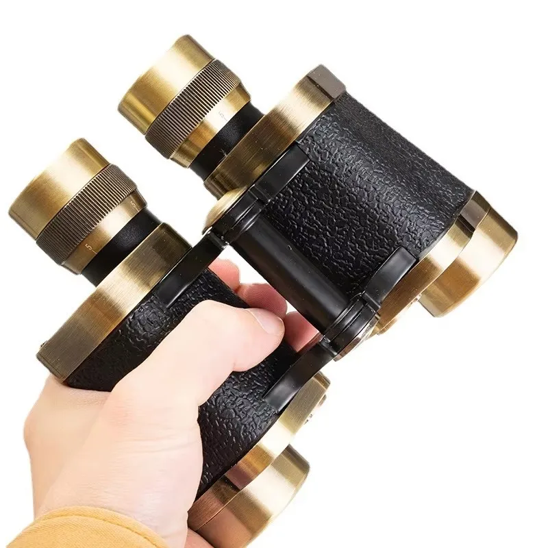 Binoculares militares 8X30 para adultos, binoculares profesionales HD BAK4 con lente de prisma, totalmente metálicos para observación de aves, caza, viajes, deporte - imagen 5