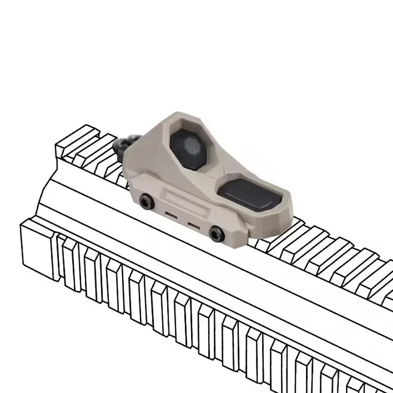 Interruptor Axon de presión táctica Airsoft, botón de Control remoto de doble función SF + enchufe trasero de 3,5 MM/2,5 MM, M300, M600, DBAL, PEQ, NGAL - imagen 4