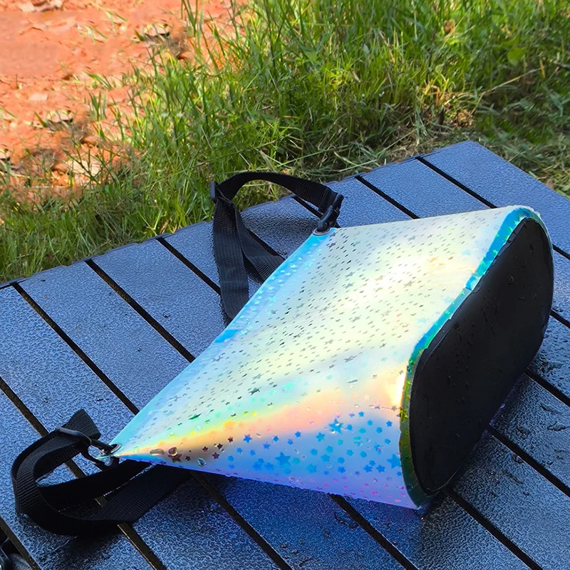 Bolso cruzado de maquillaje para natación de Color deslumbrante, paquete de cosméticos para mujer, estuche de belleza con cremallera impermeable para chica, bolso para exteriores, bolsas de playa - imagen 5