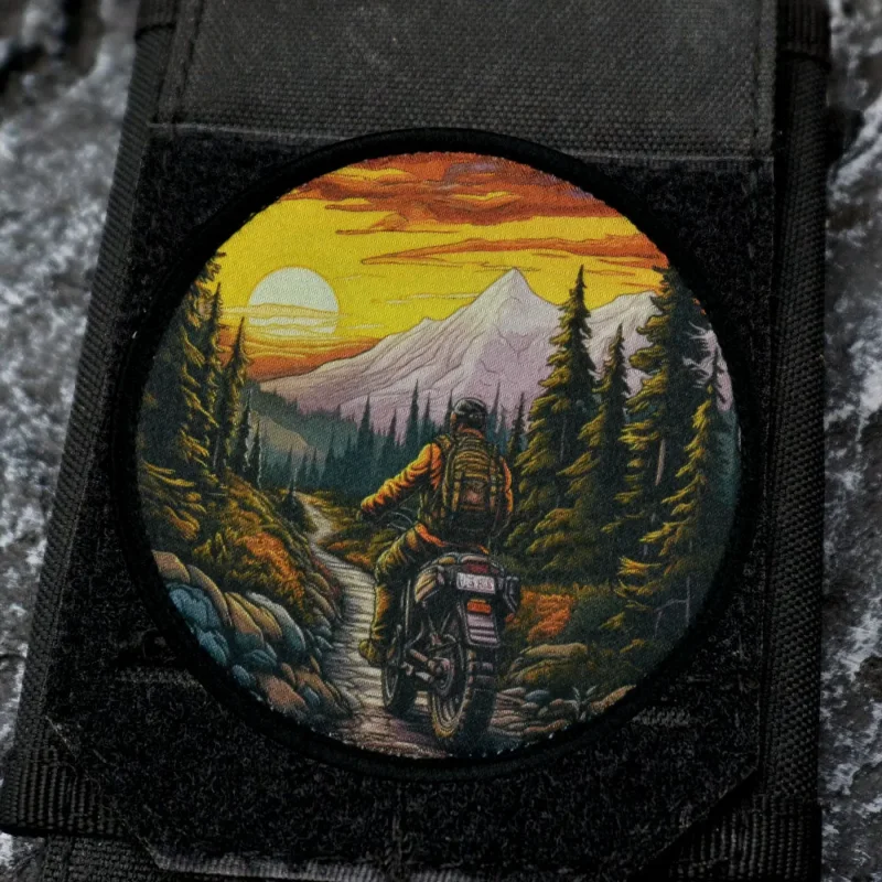 Parche táctico de moral "The Scoundrel", emblema de gancho y bucle impreso, insignia militar, brazalete de combate, pegatinas para mochila - imagen 5