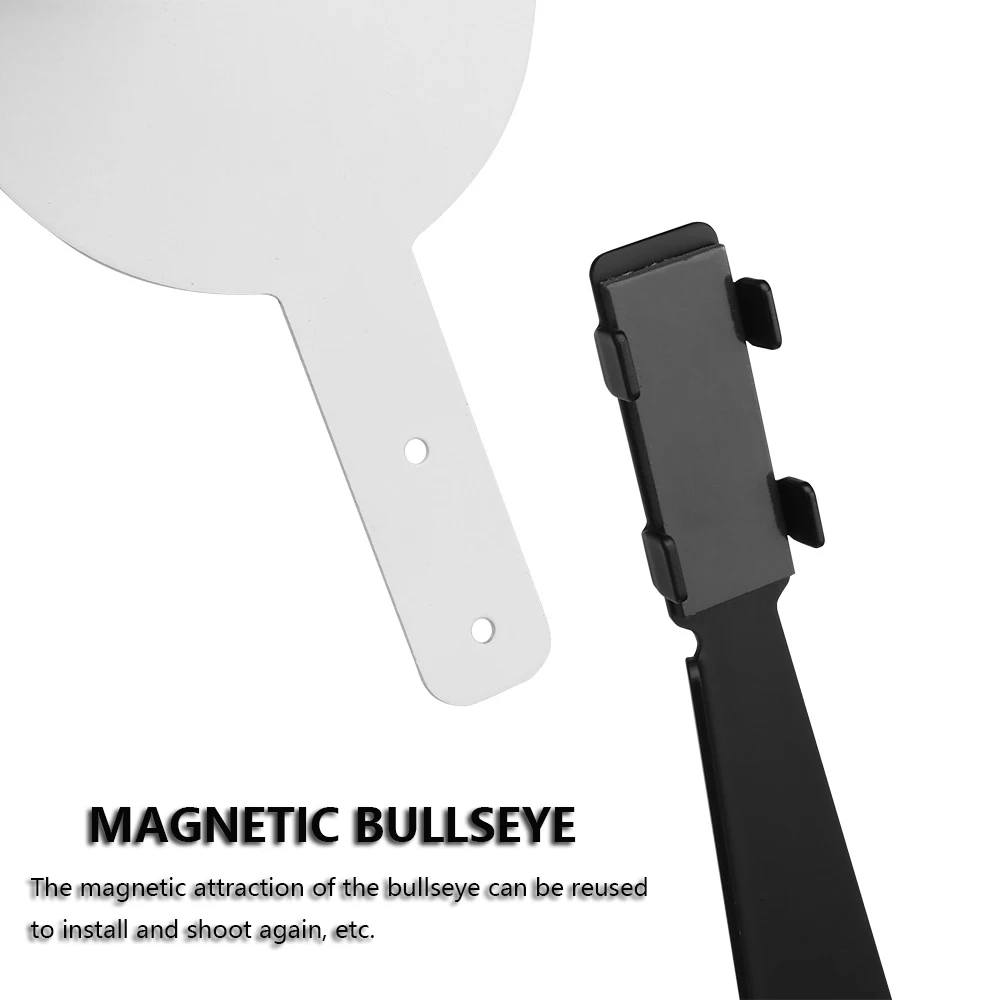 Objetivo de tiro giratorio de 360 °, objetivo magnético de entrenamiento móvil de cinco puntos, Material de aleación, objetivo de tiro de caza - imagen 3