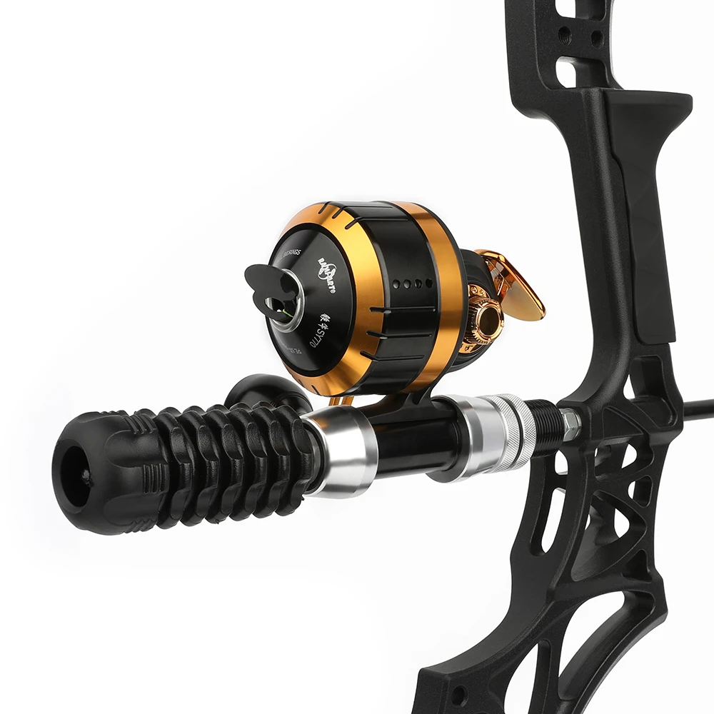 SY-770-carrete de pesca con arco de Metal, accesorio de tiro con arco compuesto recurvo, mano R/L, novedad - imagen 4