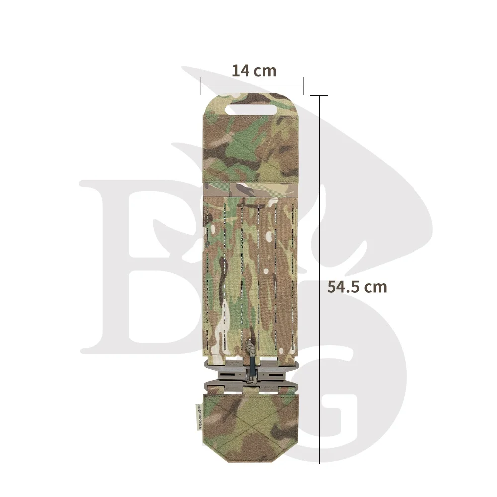Accesorio de modificación táctica: 1 par de paneles laterales con hebilla magnética de liberación rápida para chalecos tácticos - imagen 4